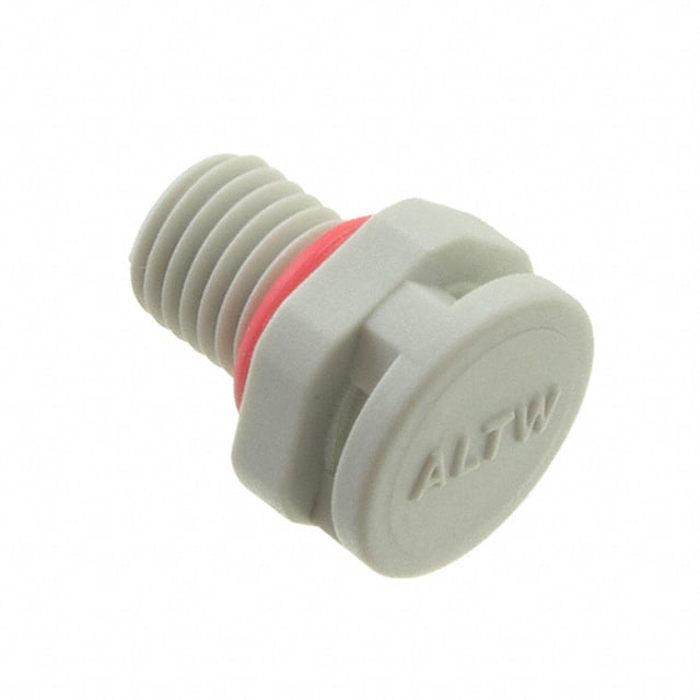 M6 VENT PLASTIC >300ML/MIN, GY