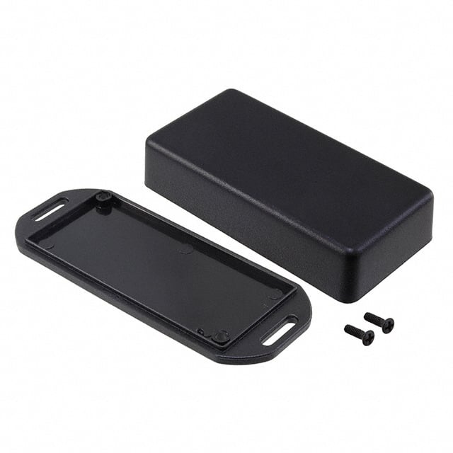 BOX ABS BLACK 3.15"L X 1.58"W