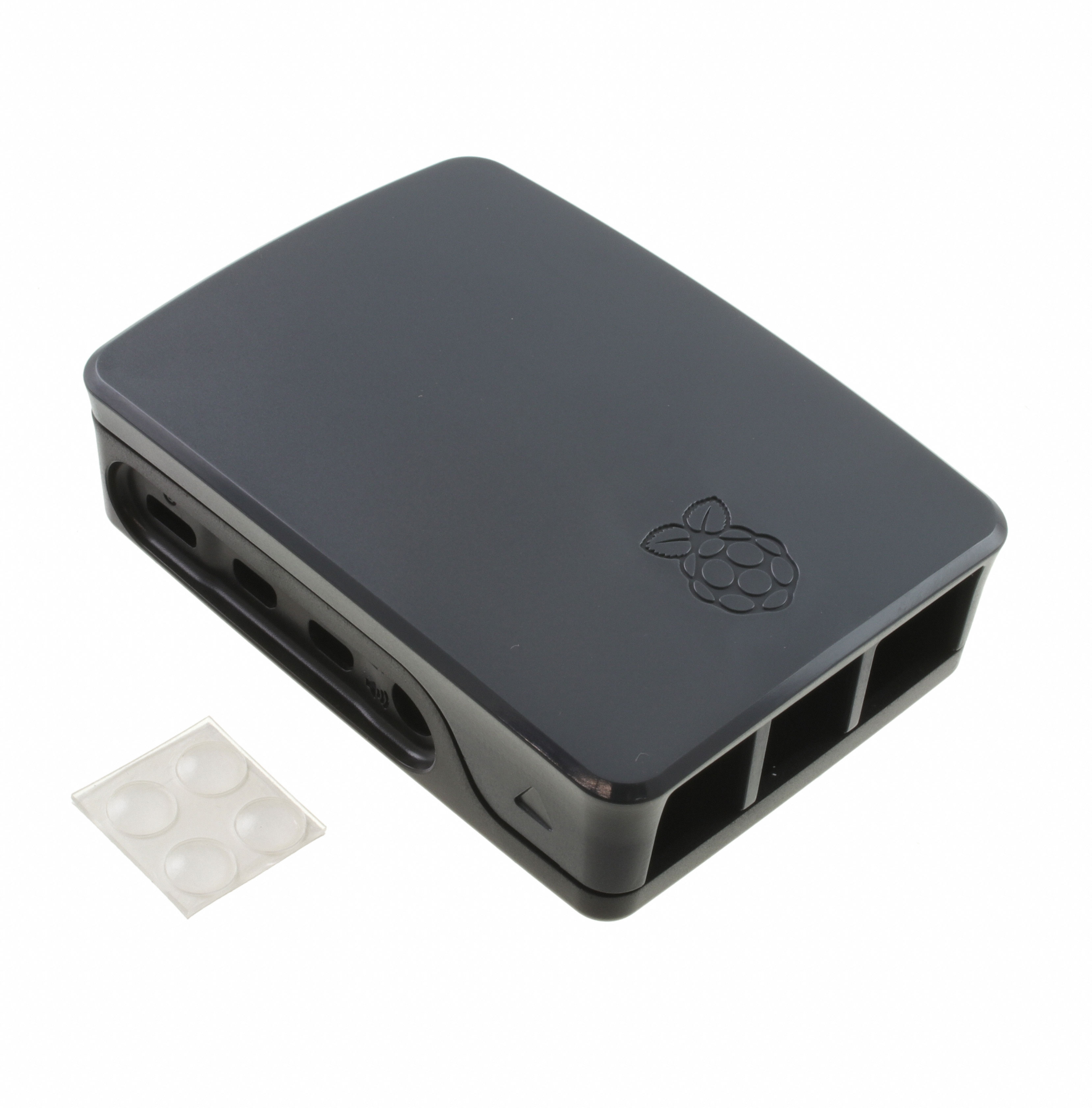 CASE PLASTIC ABS BLK GRAY