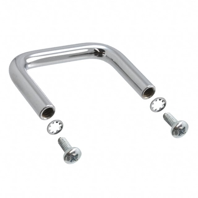 HANDLE STL/CHROME MTG CTR 1.252"