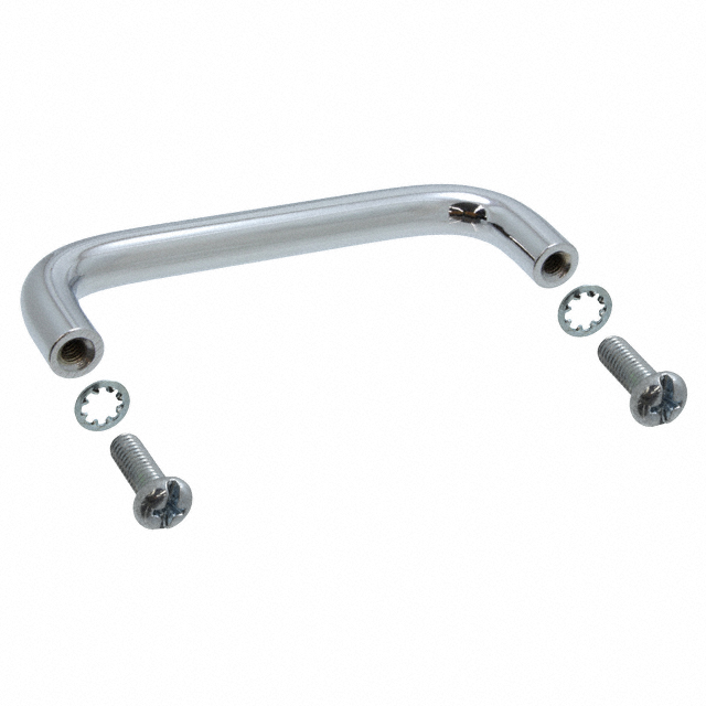 HANDLE STEEL/CHROME MTG CTR 3.5"