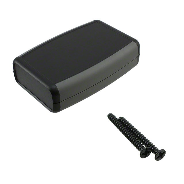 BOX ABS BLACK 4.62"L X 3.11"W