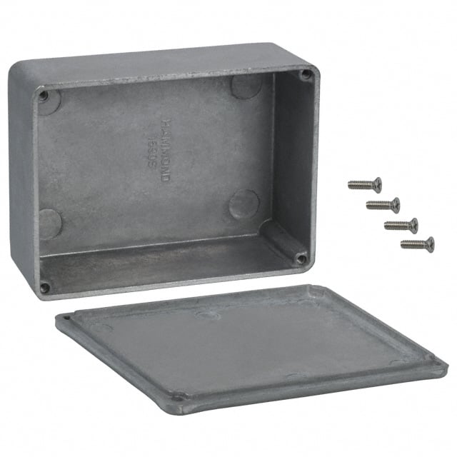 BOX ALUM 4.34"L X 3.23"W