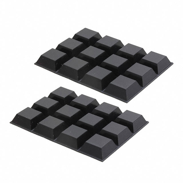 RUBBER FEET SELF ADHESIVE