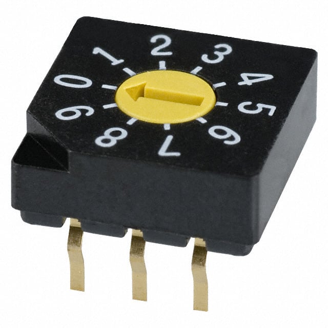 SWITCH DIP ROTARY BCD 100MA 5V