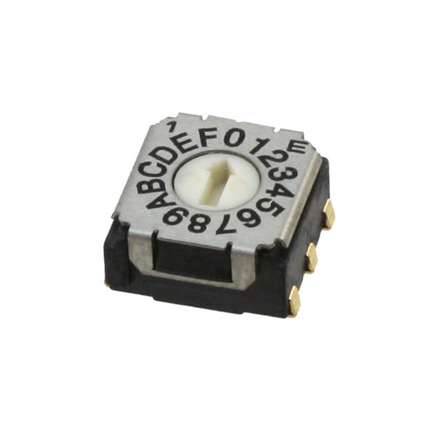 SWITCH DIP ROTARY HEX 100MA 5V