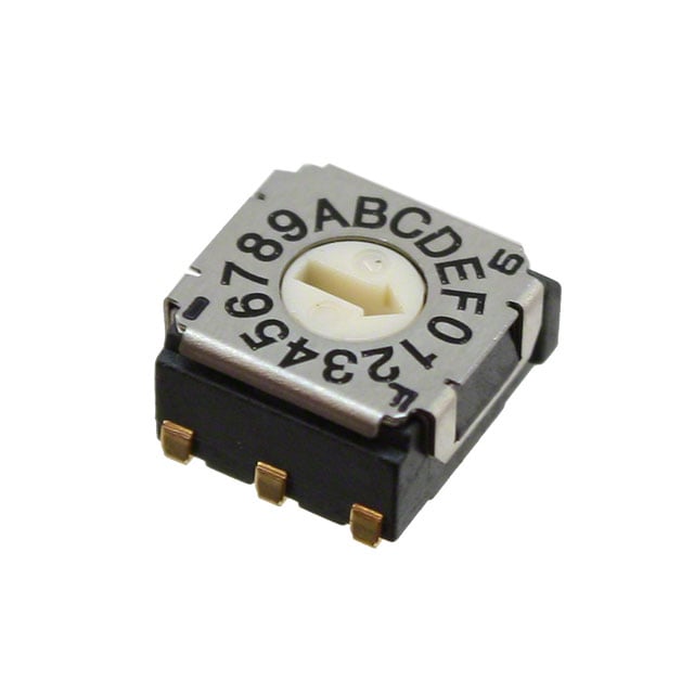 SW DIP ROTARY HEX COMP 100MA 5V