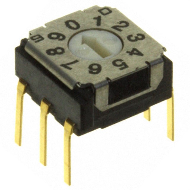 SWITCH DIP ROTARY BCD 100MA 5V
