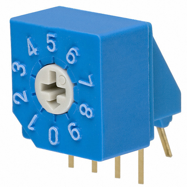 SWITCH DIP ROTARY BCD 100MA 5V