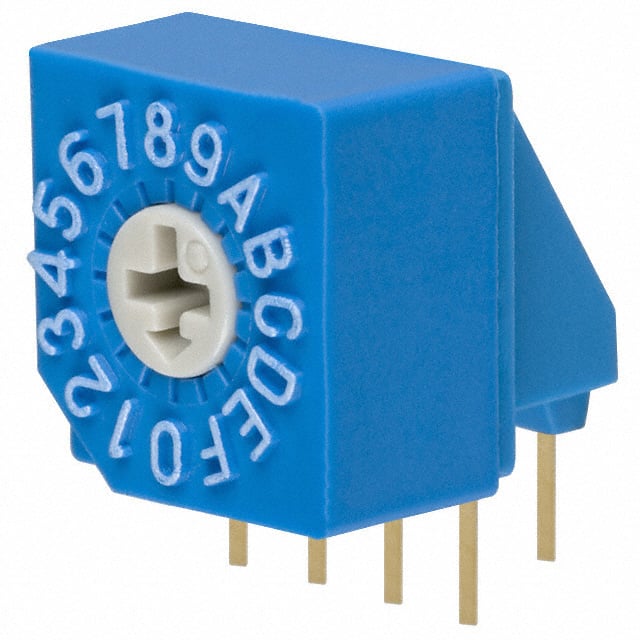 SWITCH DIP ROTARY HEX 100MA 5V