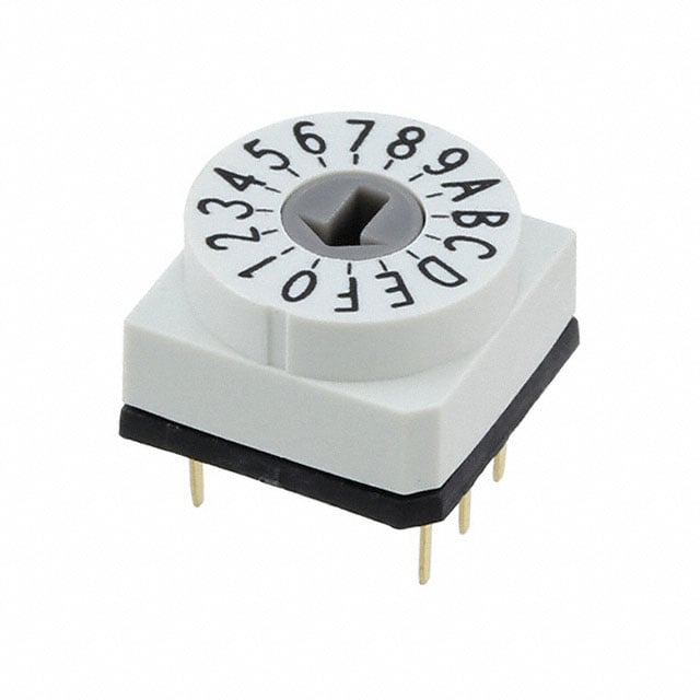 SWITCH DIP ROTARY HEX 150MA 24V