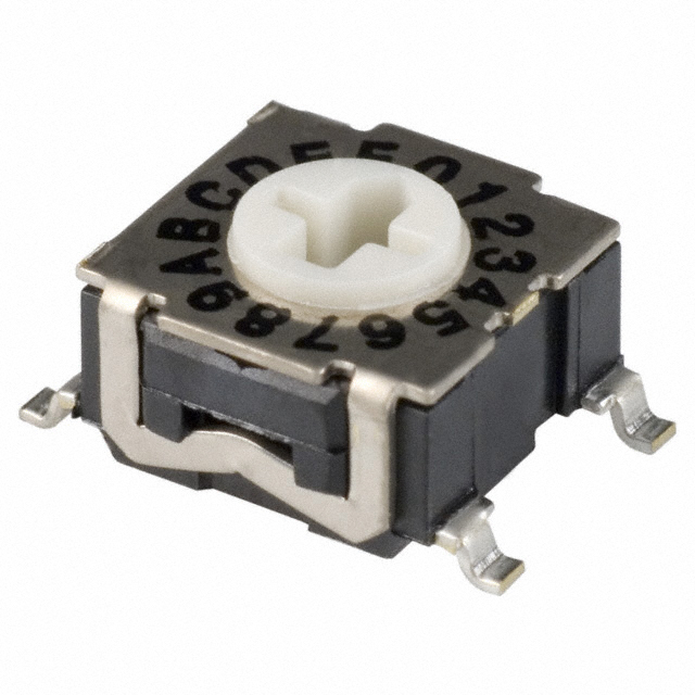 SWITCH ROTARY DIP HEX 0.1A 30V