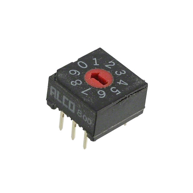 SWITCH ROTARY DIP BCD 0.4VA 20V