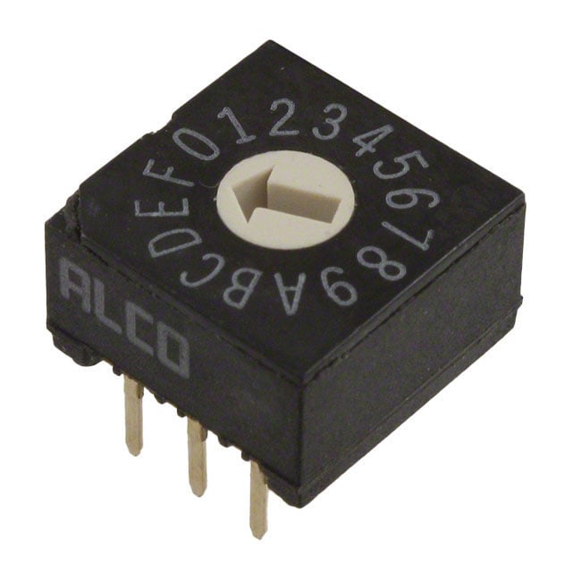 SW DIP ROTARY HEX COMP 0.4VA 20V