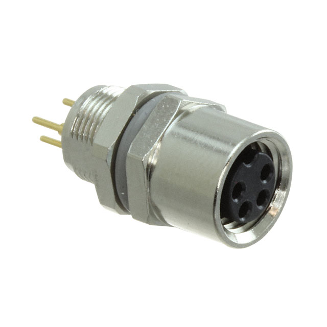 CONN RCPT FMALE 4POS GOLD SOLDER