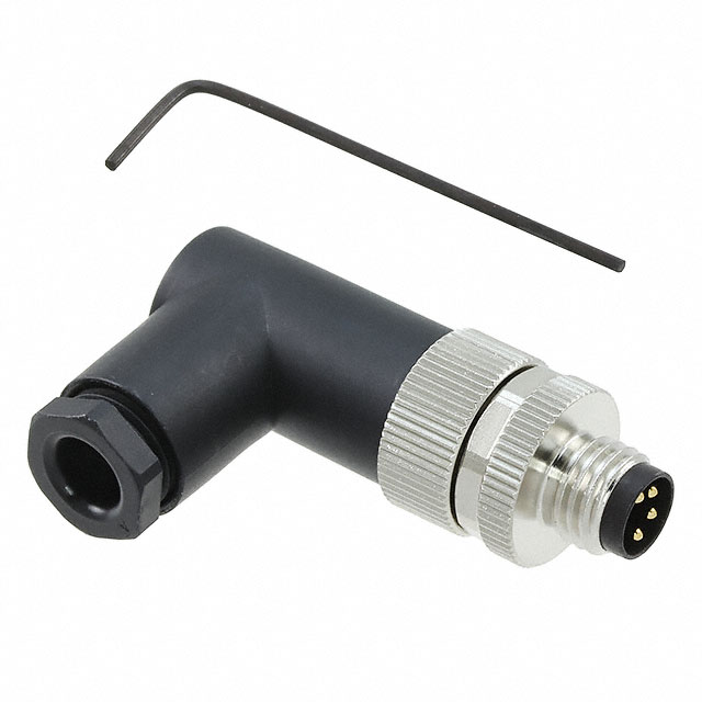 CONN PLUG MALE 4POS GOLD SCREW