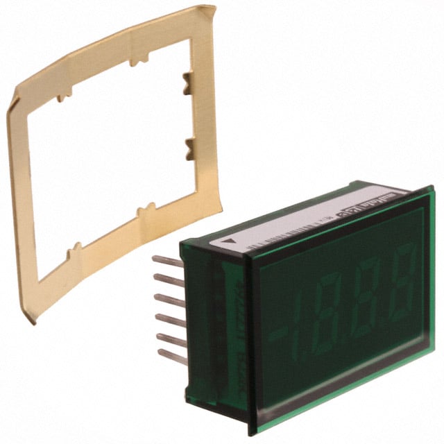 VOLTMETER 2VDC LED PANEL MOUNT